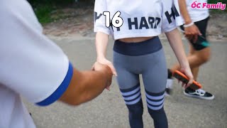 SHAKING HANDS With Us | 0-1000 Different People Part 1 | ỐC Family