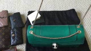 What fits inside my BVLGARI SERPENTI FOREVER Bag