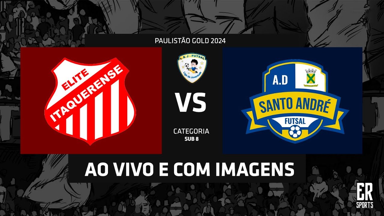 Elite Itaquerense x AD Santo André - SUB 8 | 04/11/2024 | AO VIVO ...