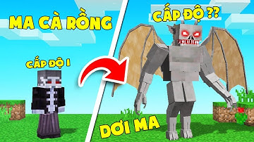 Minecraft Thế Giới Rồng #8 : Biến Hình Thành Dơi Ma Cà Rồng