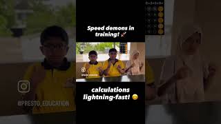 Speed demons, calculations lightning speed #abacuseducation #motivation mathconfidence #mentalmath