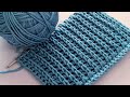 You should learn this new stitch fast and relaxing crochet pattern