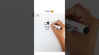 Loops 🤯 So NEW !! #shorts #drawing