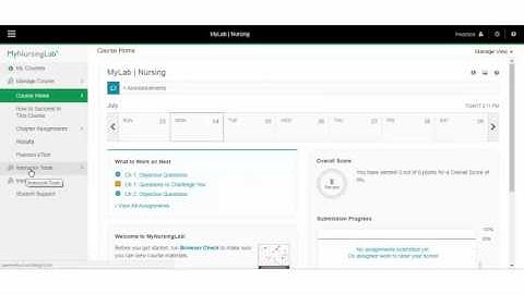 MyLab Nursing: Assignment Manager Basics