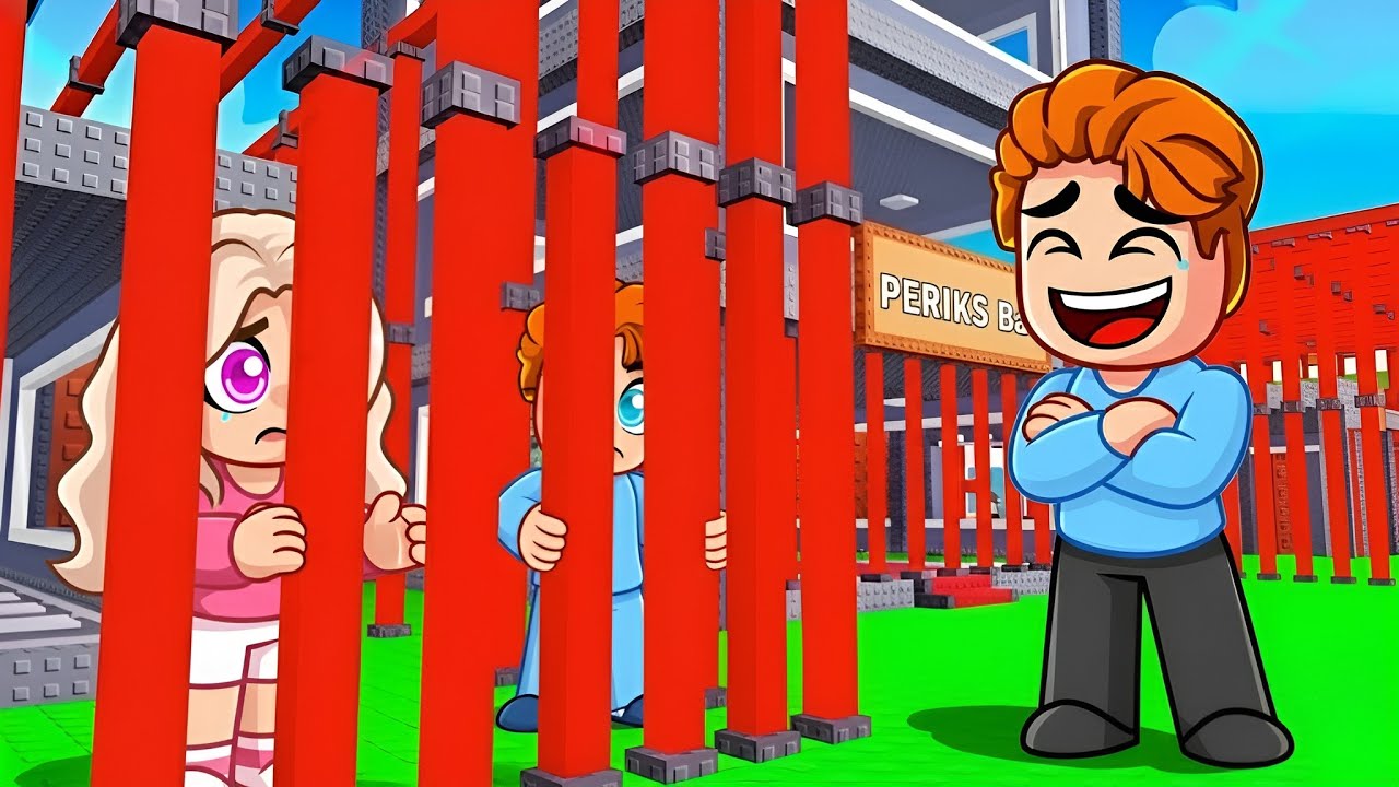 Jag Prankade Mina Vänner Med Ett OÄNDLIGT LASER FÄNGELSE I Steal A Brainrot!