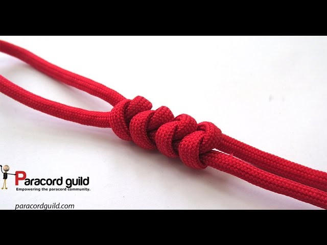 How To Tie A 2 Strand Matthew Walker Knot With Paracord 