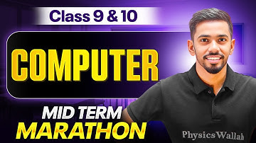 ICSE Class 9/10 Computer in One Shot  |  Mid Term Marathon Series | Term 1 Exams