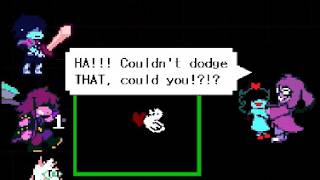 Getting Hit by Seth's Duck Attack | Deltarune Chapter 5