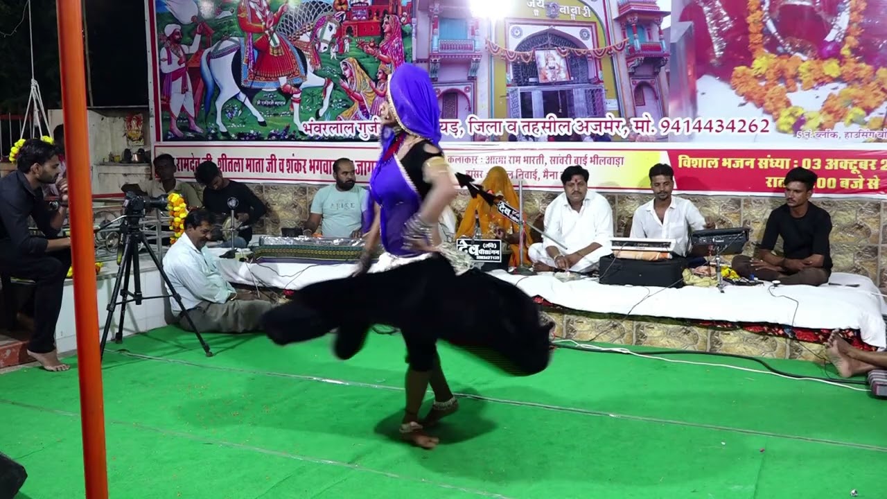 चाल शक्की सत्संग में चाला सिंगर सावरी बाई