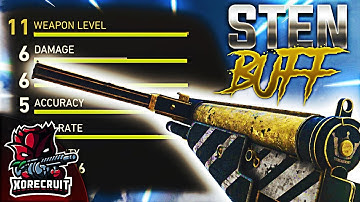 new STEN BUFF is a MELT MACHINE in COD WWII!! 😍 (MUST TRY NOW!) - COD WW2 BIG PATCH!