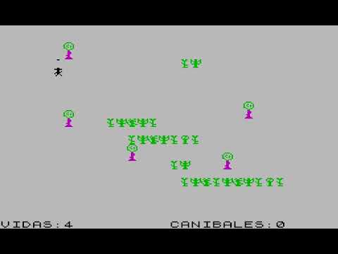 Canibales 1986MicroHobby SINCLAIR ZX SPECTRUM