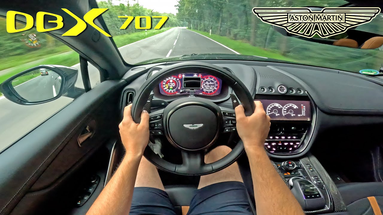 ⁣Aston Martin DBX 707 POV Test Drive