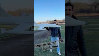 Starfighter F-104 RC Jet 3D PRINTED in Foaming ASA, Will It Fly With 70mm EDF #shortvideo