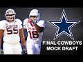 FINAL Dallas Cowboys 7-Round 2022 NFL Mock Draft, Cowboys Rumors On Trading Up And UDFA Targets