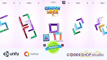 Crunch Lock ! Trending Game- Unity Source Code