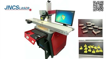 fiber laser marking machine with CCD Automatic visual positioning system for marking u flash disk
