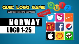 QUIZ LOGO GAME ANSWERS | NORWAY, LOGO 1-25 screenshot 5