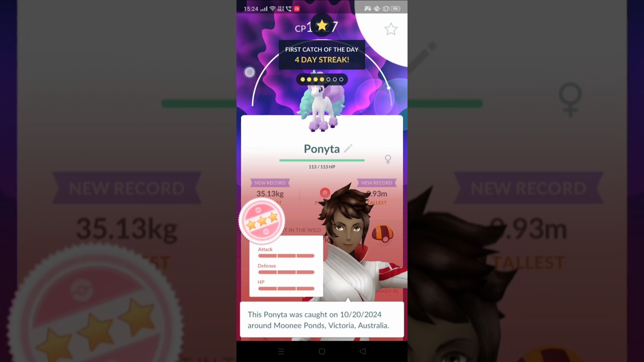 100iv galarian ponyta in 