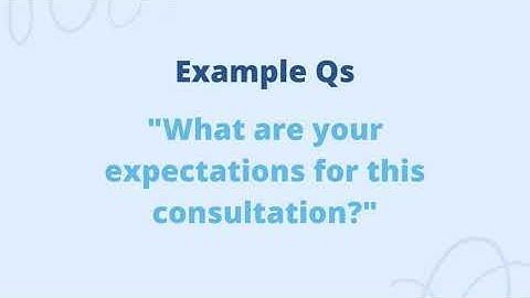 OSCE consultation skills (ICE)