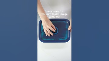 Vacuum Food Storage Container ASMR #sgfoodie #foodstorage #sghomes #asmrfood #shorts