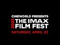 Cineworld imax film fest 2023  get 3 imax tickets for one day only