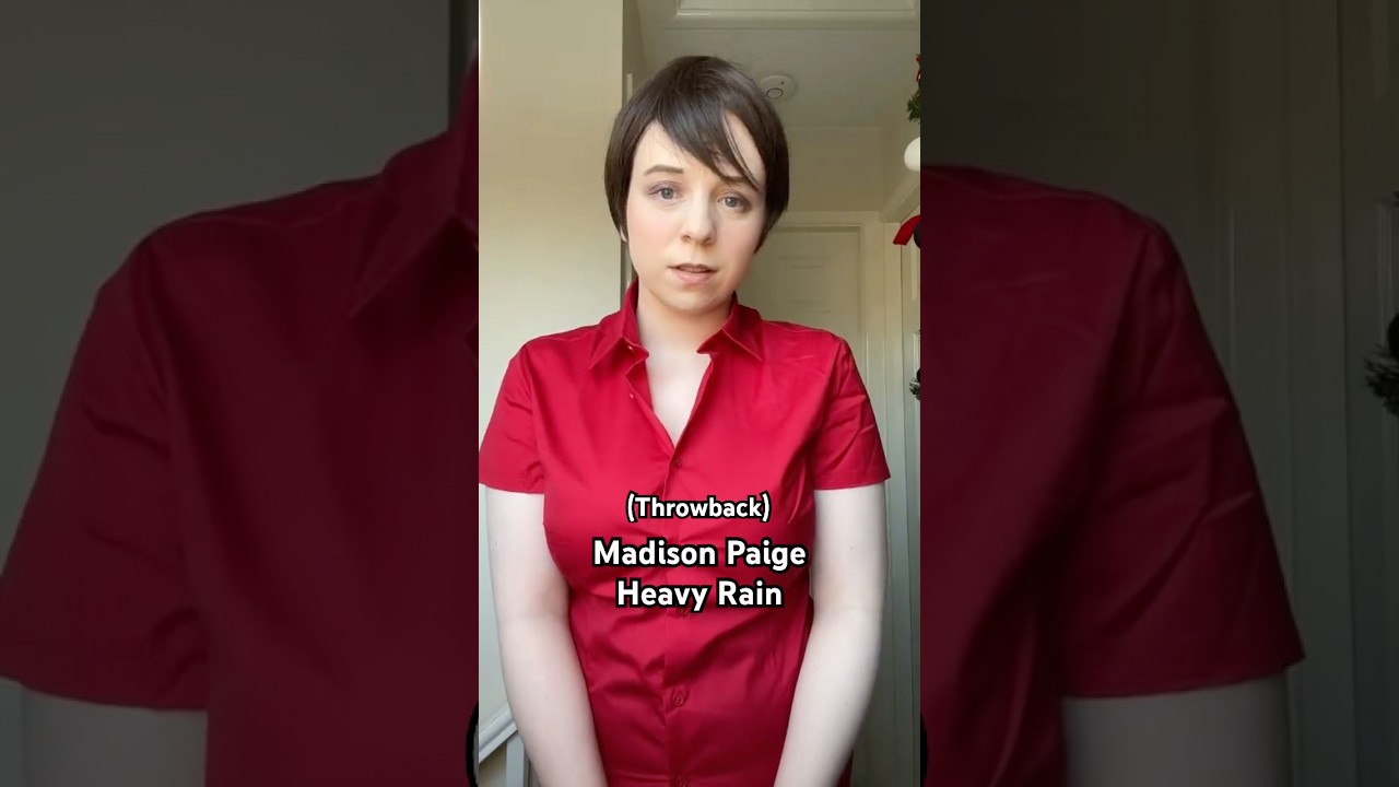 Old cosplay 👀😂 #heavyrain #heavyraingame #quanticdream #davidcage #gaming #nostalgia #retro