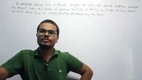 Numerical based on lens formula | Refraction of light | Class 10th | By Chirag Arya