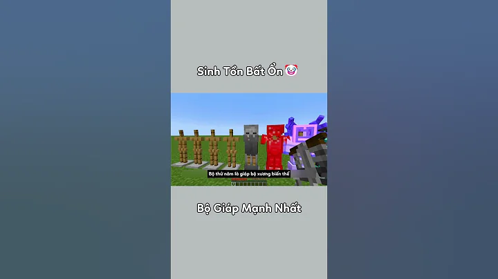 Sinh Tồn Bất Ổn 🤡 ( Tập 987 ) : Bộ Giáp Mạnh Nhất #shorts #minecraft