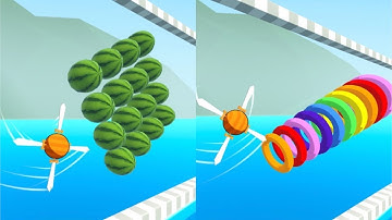 Swing Slice! Very Satisfying And Relaxing ASMR Slicing Game