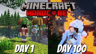 I SURVIVED 100 DAYS AS LUFFY IN HARDCORE MINECRAFT! #minecraft #gaming #games #onepiece