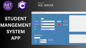 STUDENT MANAGEMENT SYSTEM USING C# AND SQL