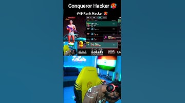 #1 Tag 🥵 59 Rank To Conqueror Hacker....🤯☠️....|| LolzZz Gaming || #lolzzzgaming #jonathangaming