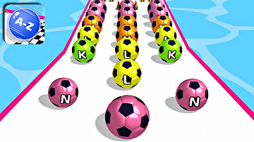 MAX LEVELS A-Z Run🔮💥: All Levels Gameplay Walkthrough Android ,iOS NEW UPDATE  #gameplay