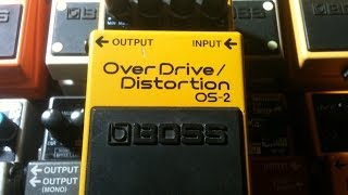 Boss Pedal Review 2: OS-2 OverDrive/ Distortion Boss Pedal Review 2: OS-2 OverDrive/ Distortion
