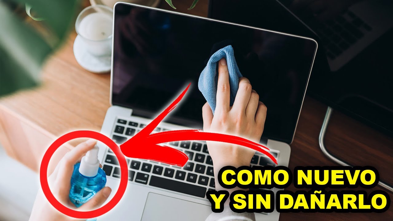 Así tienes que limpiar la pantalla y el teclado de tu ordenador