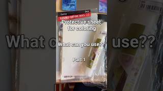 Protective sheets for coloring. What you can use #protectivesheets #coloring #coloringpages