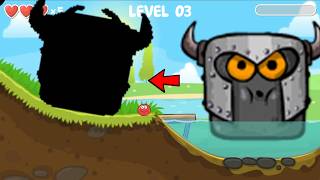 Red Ball 4 vs Big Shadow Enemies in Green Hills screenshot 5