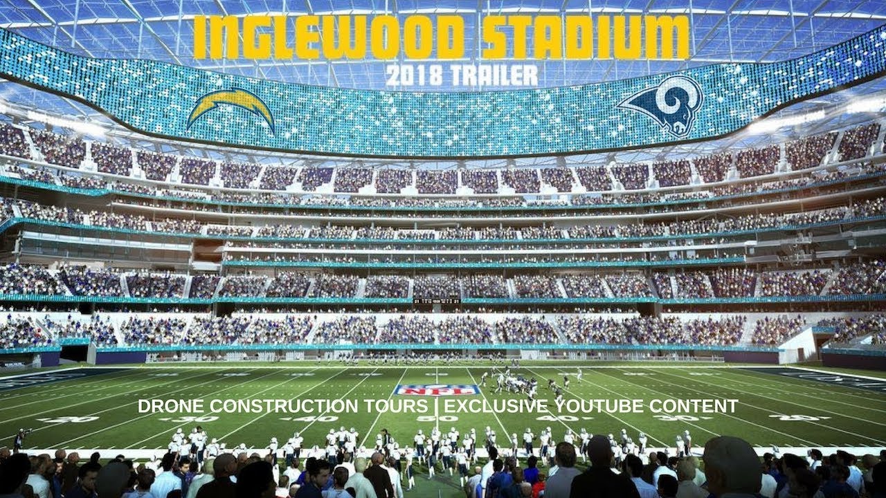 LA Rams Inglewood Stadium Construction 2018 Trailer - YouTube