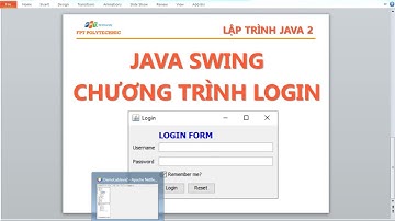 java2 Chương trình Login java swing lab2 b1