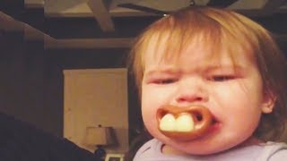 I NEVER met such an ADORABLE Baby with FUNNIEST Pacifier - Funny Baby Videos