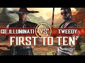 Mortal Kombat X: Tweedy vs Go_illuminati_69 FT10 (GOD TIER SET!)