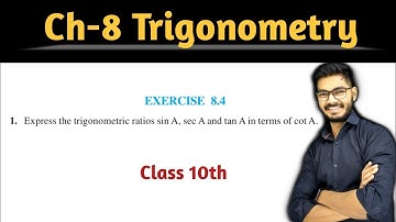 Class - 10 Ex - 8.4 Q1 Maths (Trigonometry) NCERT CBSE | By Rajeev Kumar