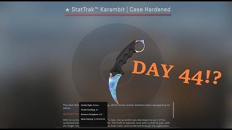 opening a case everyday until I get a knife (Day 44)