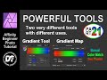 Gradient Tool vs Gradient Map. Affinity Photo tutorial Power tools 21