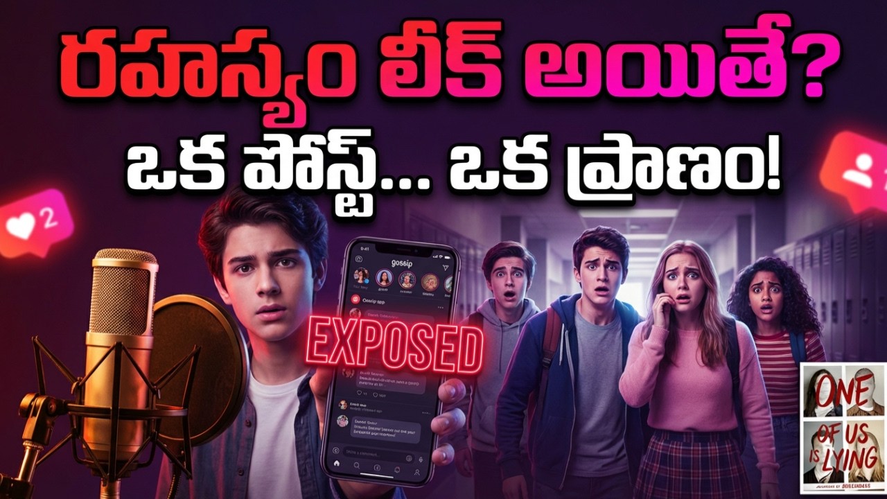 మనమందరం అబద్ధం చెబుతున్నామా? | One Of Us Is Lying Full Book Review Telugu @UnlockThought1  Podcast