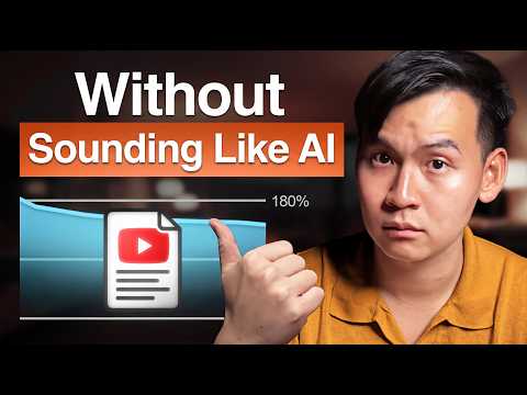 How to Write YouTube Scripts With AI (Without Sounding Like AI)