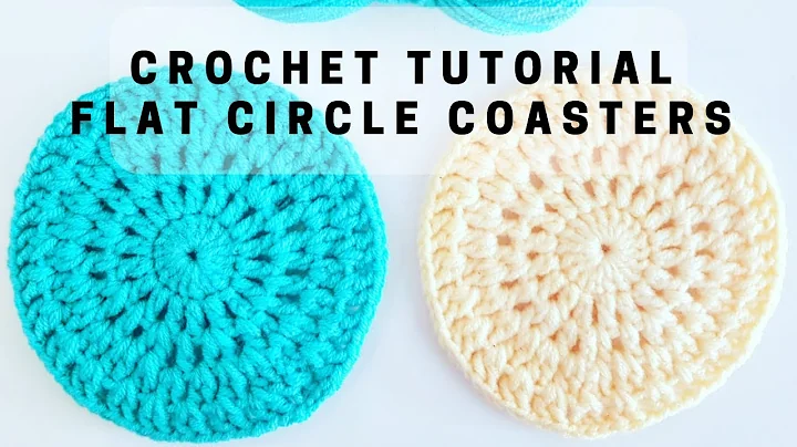 Learn to Crochet a Fast Flat Circle Coaster