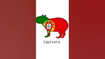 "Capybara" in different languages 😂 #shorts #trynottolaugh #germanlanguage #capybara #words#animals