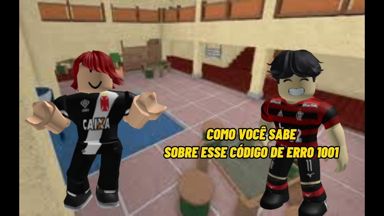 Historia roblox c digo de erro 1001 youtube