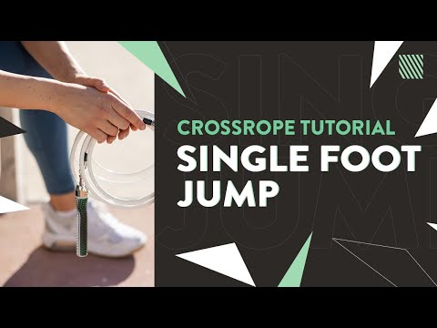 Jump Rope Tutorial - Single Foot Jumps [Crossrope]